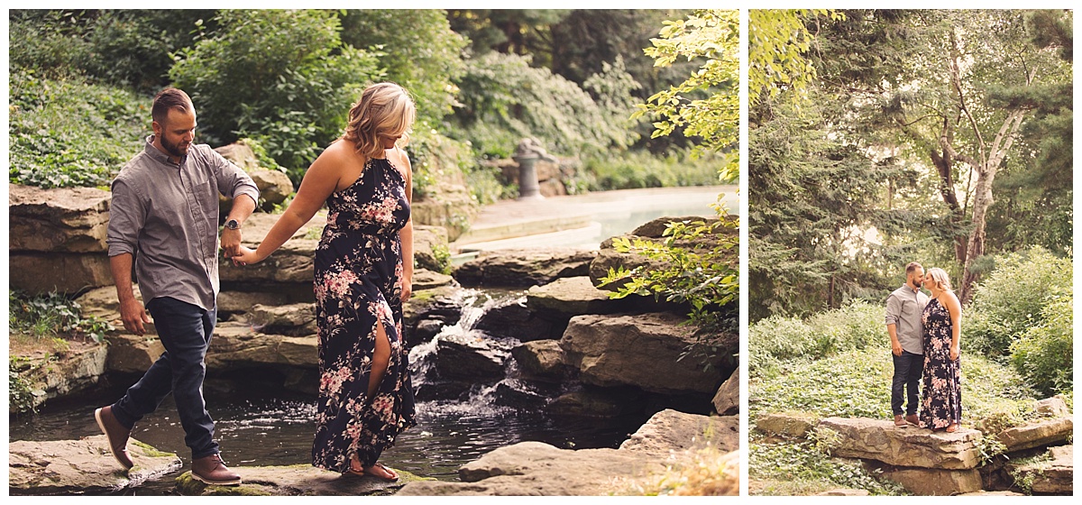 Breanna + Mark // Edsel & Eleanor Ford House Engagement