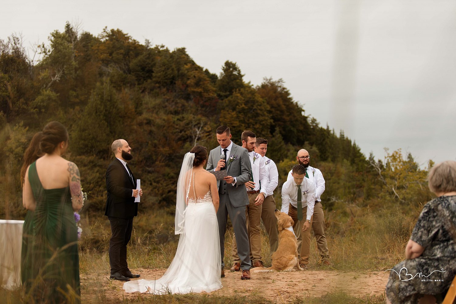 The Schweiger Wedding // Lake Bluff Preserve 
